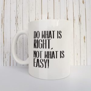 Mok Do what is right