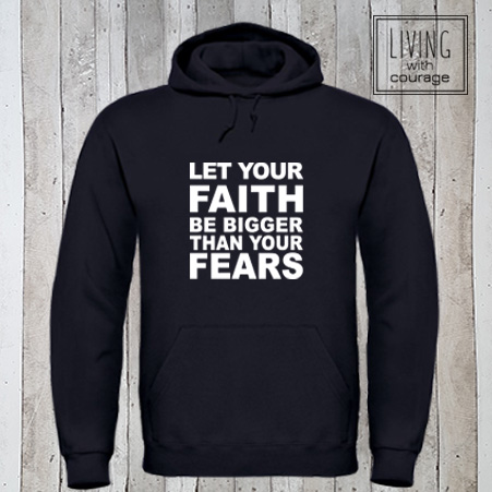 Hoodie Let your Faith be bigger