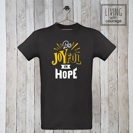 Christelijk T-Shirt Be joyful in hope
