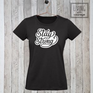 Dames Organic T-Shirt Stay strong