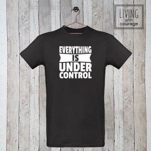 Heren Organic T-Shirt Under control