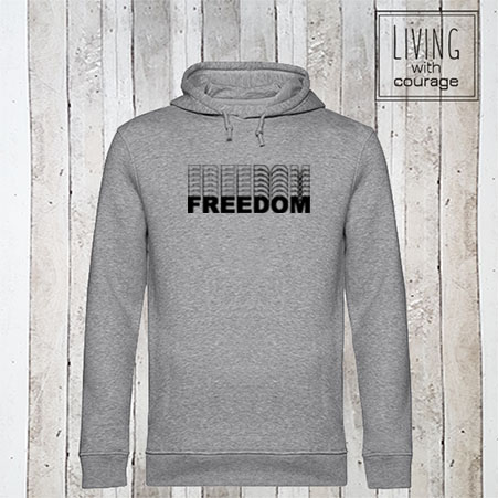 Organic Hoodie Freedom