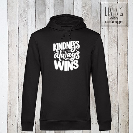 Organic Hoodie Kindness wins