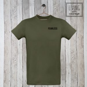 Heren Organic T-Shirt Fearless