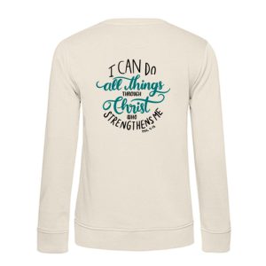 Dames Sweater I can do all things