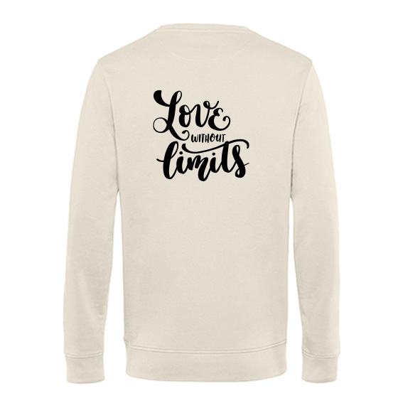 Heren Sweater Love without limits